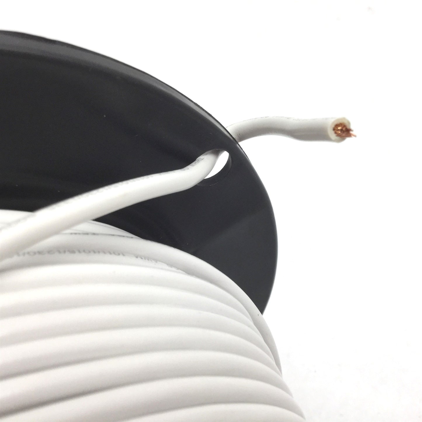 New Copperfield 1015BC-12/65-9 Electrical Wire, Roll of ~350ft, 12AWG, White, PVC
