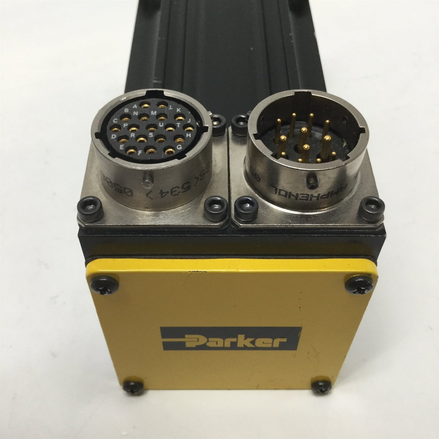 Used Parker Compumotor SM232AE-NTQN Brushless DC Servo Motor 340VDC, NEMA 23, 92oz-in