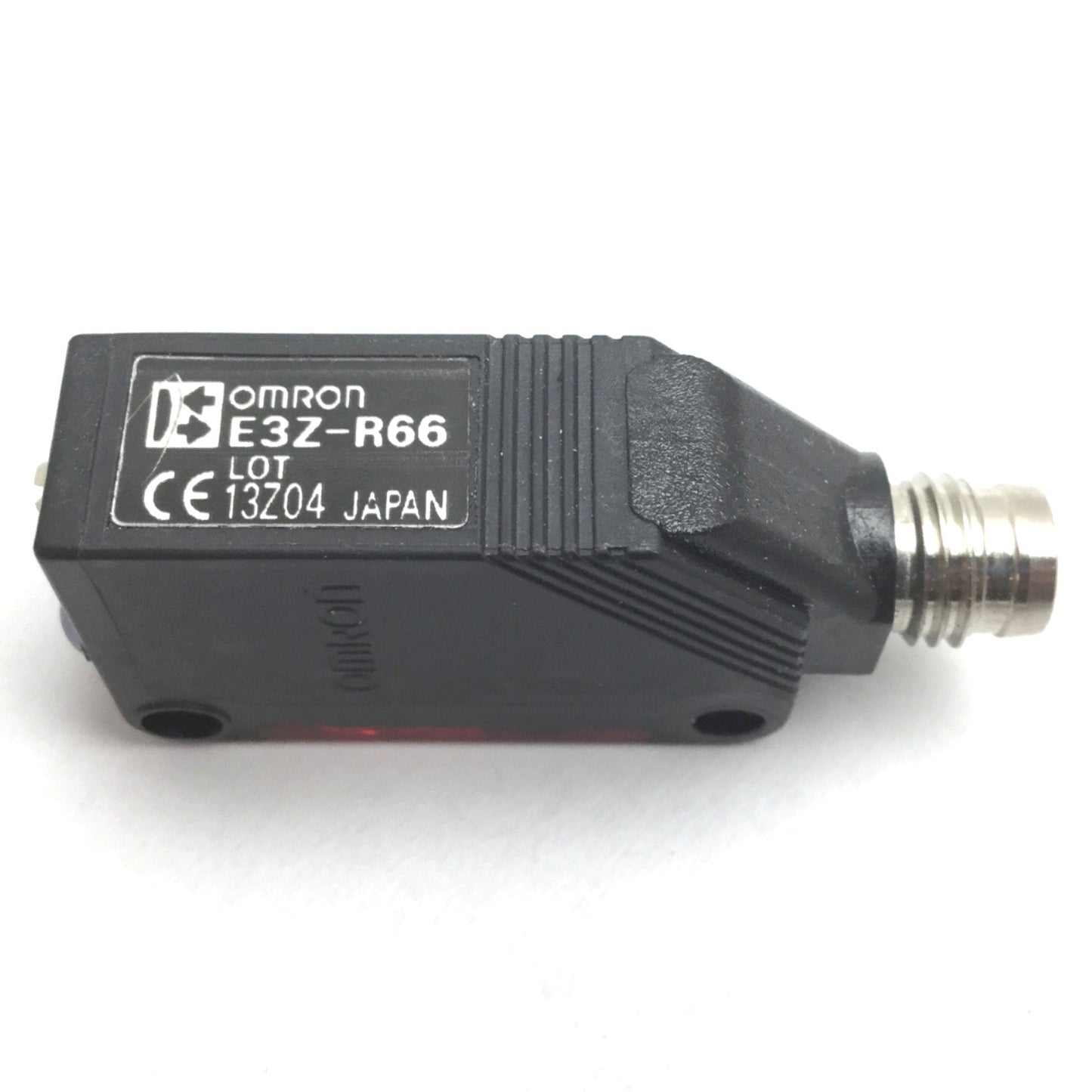 Used Omron E3Z-R66 Retro-Reflective Photoelectric Sensor, Range: 100mm-4m, 12-24VDC