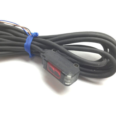 Used Omron E3T-SR21 Retro-Reflective Photoelectric Sensor, Range 10mm-200mm, 12-24VDC