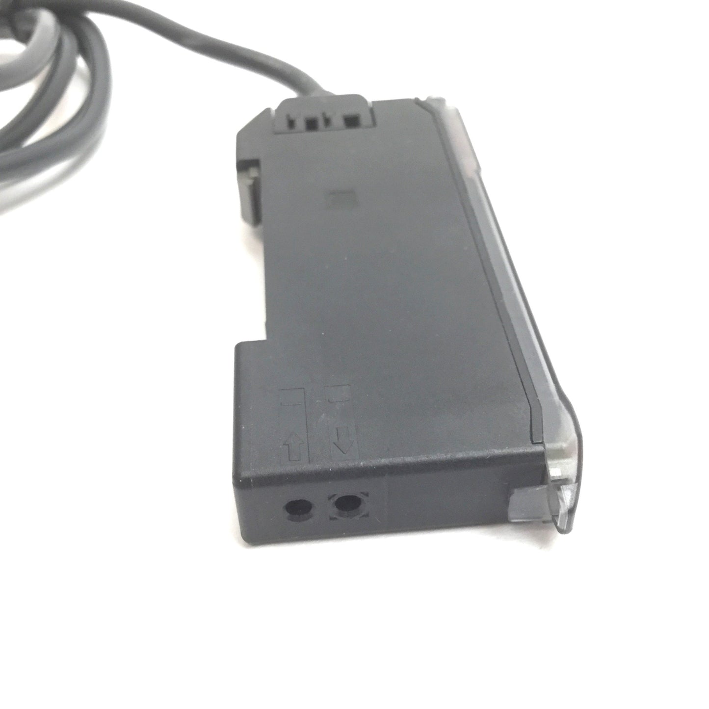 Used Omron E3X-MDA6 Fiber Optic Sensor Amplifier, Supply: 12-24VDC 45mA, Output: NPN