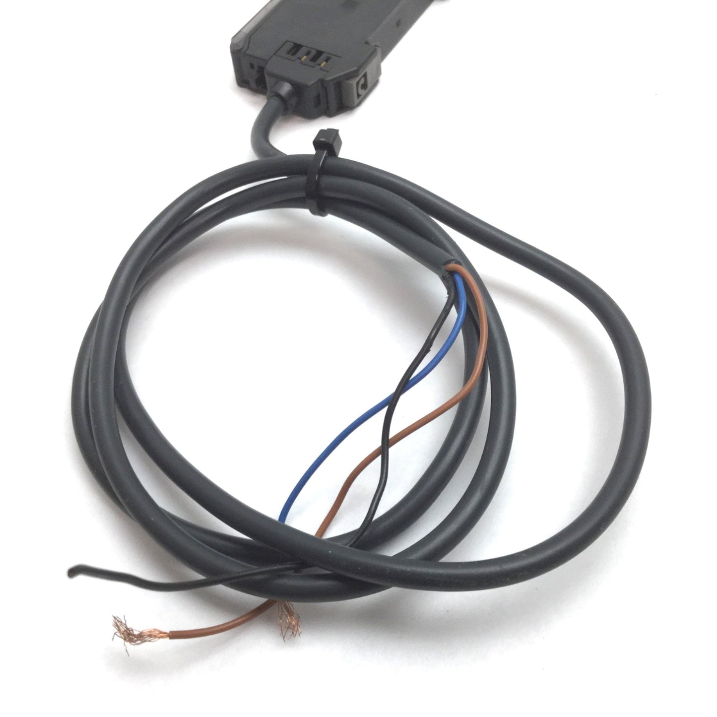 Used Omron E3X-DA6TW-S Fiber Optic Sensor Amplifier, Supply: 12-24VDC 40mA, NPN