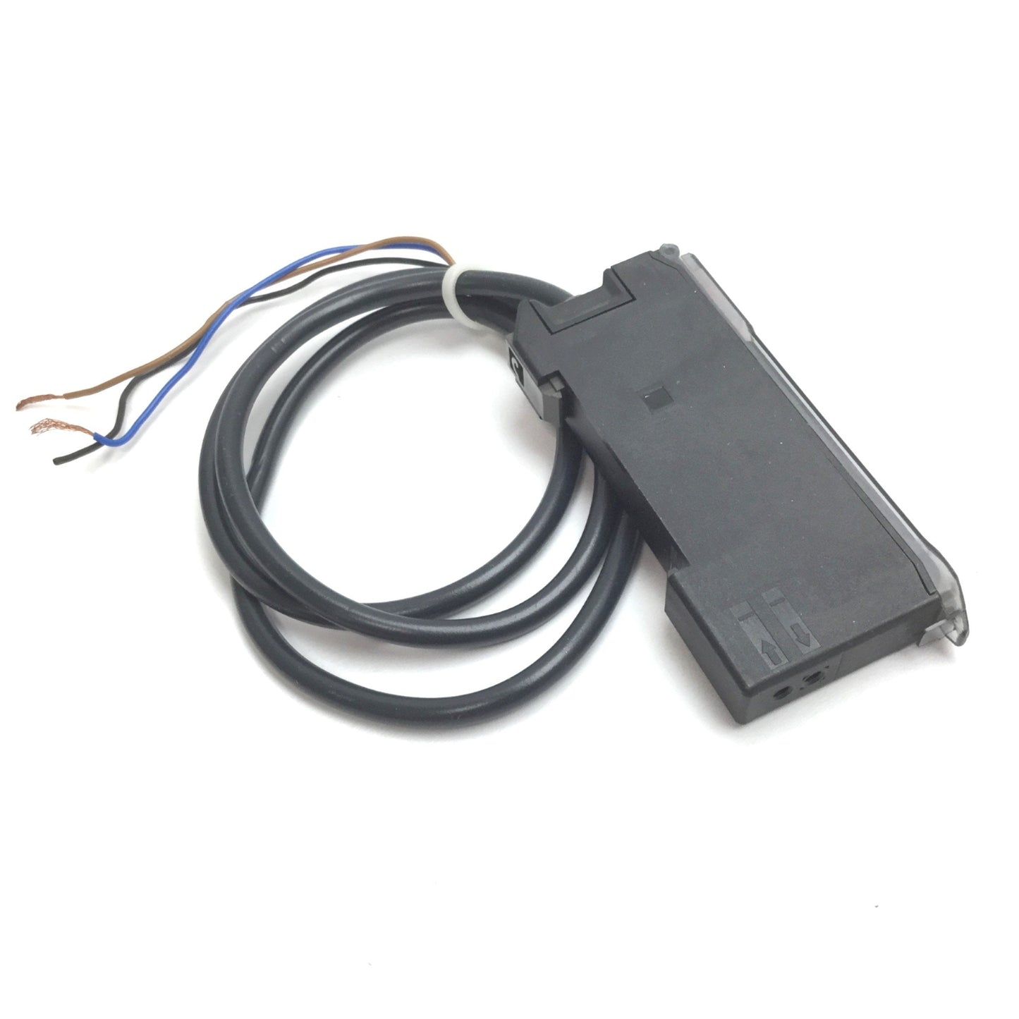 Used Omron E3X-DAB6-S Fiber Optic Sensor Amplifier, Supply: 12-24VDC, Output: NPN