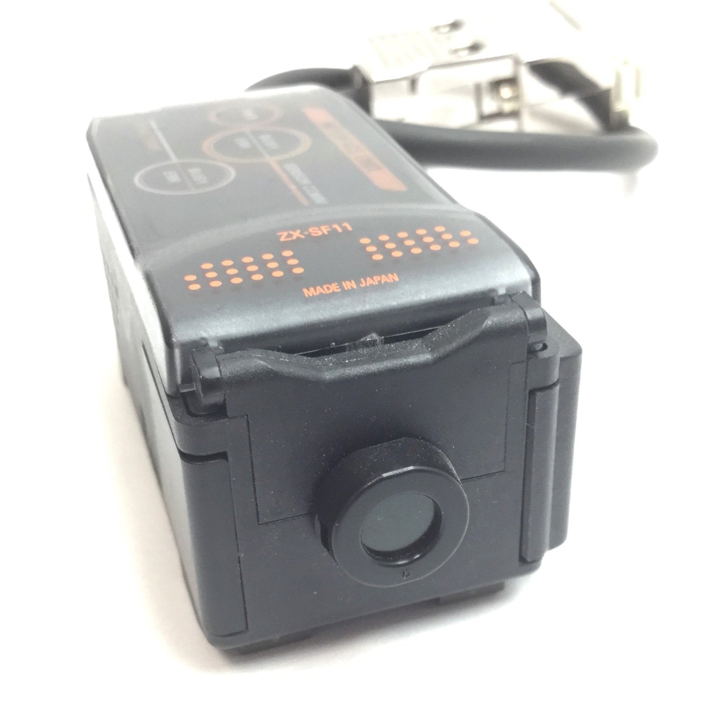 Used Omron ZX-SF11 Laser Sensor Amplifier Communication Interface Unit, RS-232C 9-Pin