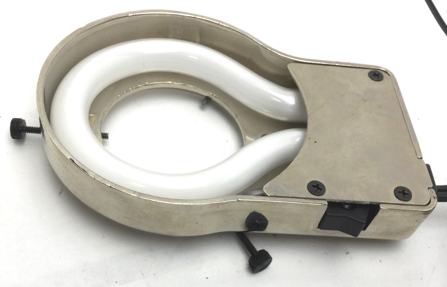 Used TechniQuip TLC-5-NP Fluorescent Lamp Microscope Ring Light Illuminator, 120V