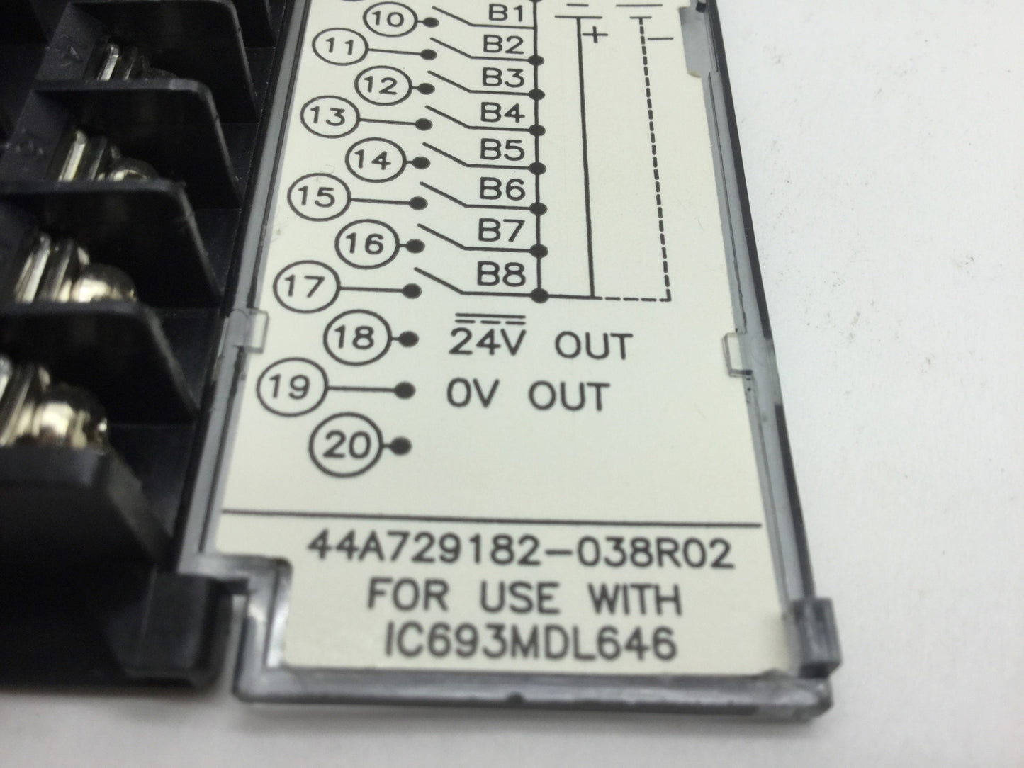Used Lot of 3 GE Fanuc IC693MDL646C PLC Modules Input 16Pt 24V Pos/Neg Fast