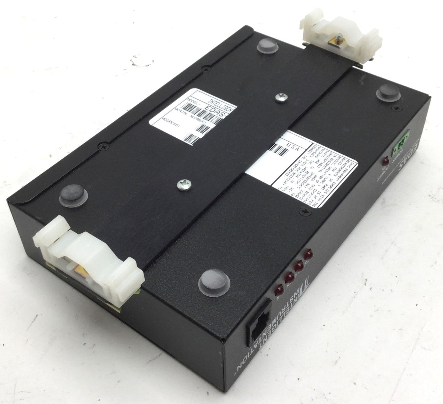 Used Intelligent Instruments EDAS-1025E-2B1 Ethernet to Serial Converter Power Supply