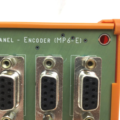 Used Adept MP6-E 30330-12450 Motion Interface Panel, 6 Channels, Din Rail Mount