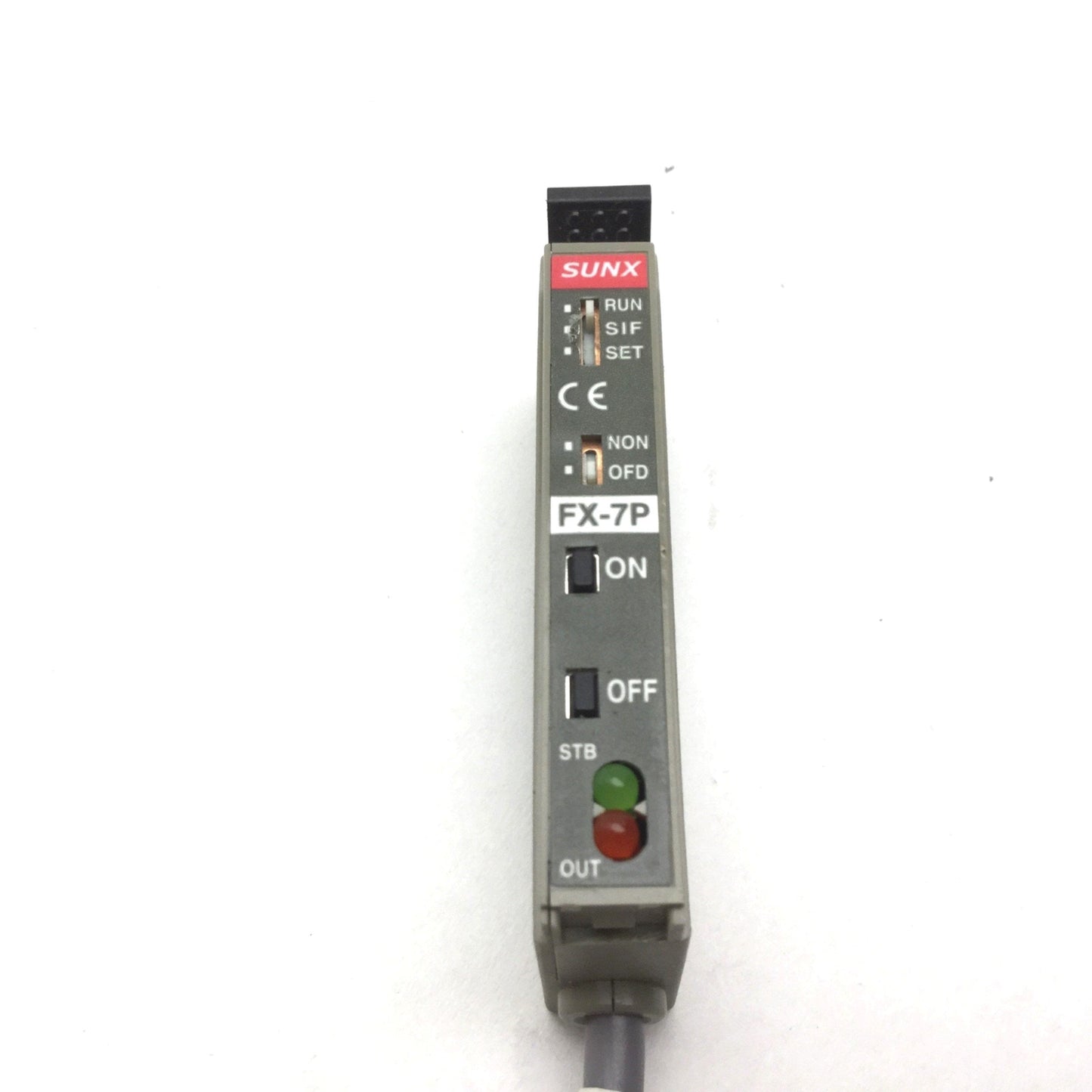 Used SunX FX-7P Sensitivity Setting Fiber Sensor, Voltage: 12-24VDC, PNP Output