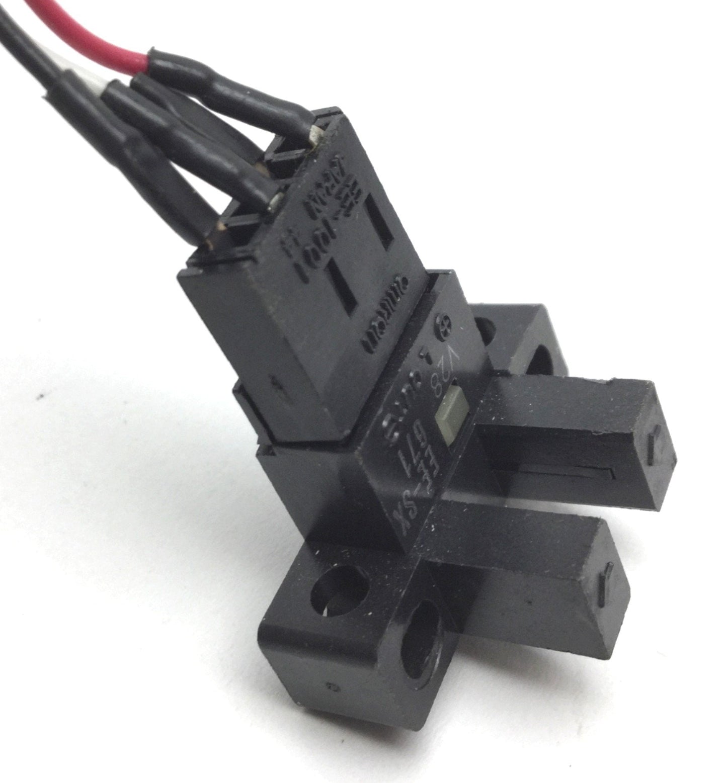 Used Omron EE-SX671 Slot Sensor with EE-1001, NPN Output, 5mm Sensing Distance