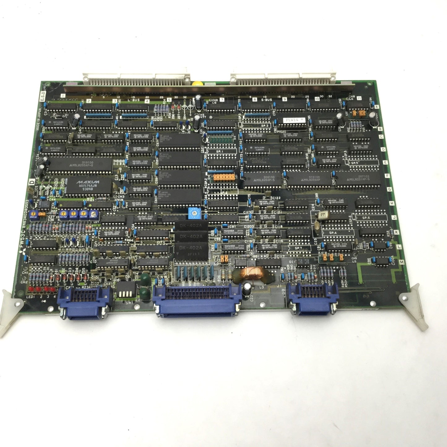 Used Mitsubishi FW53C BN634E040G53 REV. D Control Board For DWC110-C EDM Machine