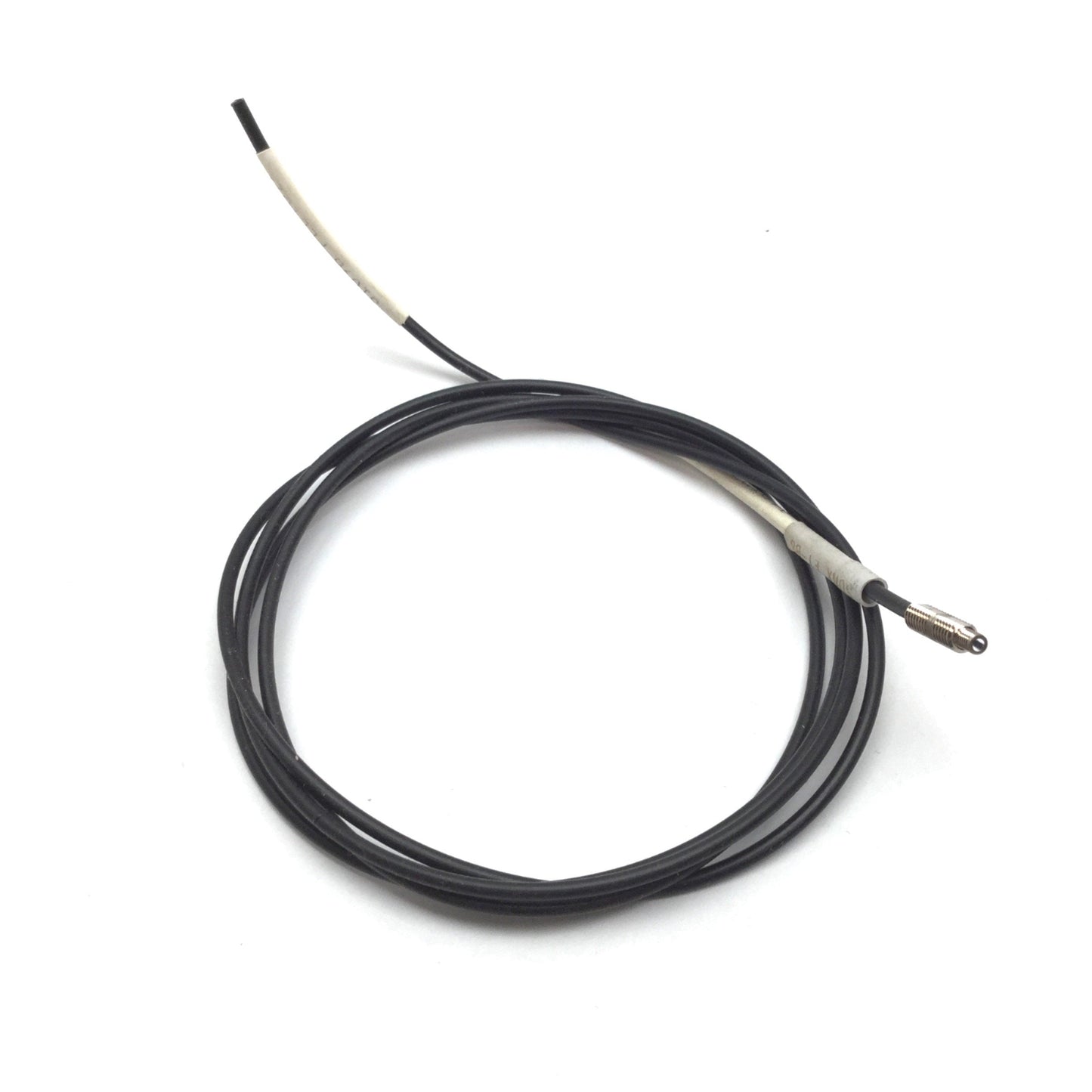 Used Panasonic SunX FT-B8 Thrubeam Fiber Optic Cable, M4 Threaded, M2.6 Threaded Tip