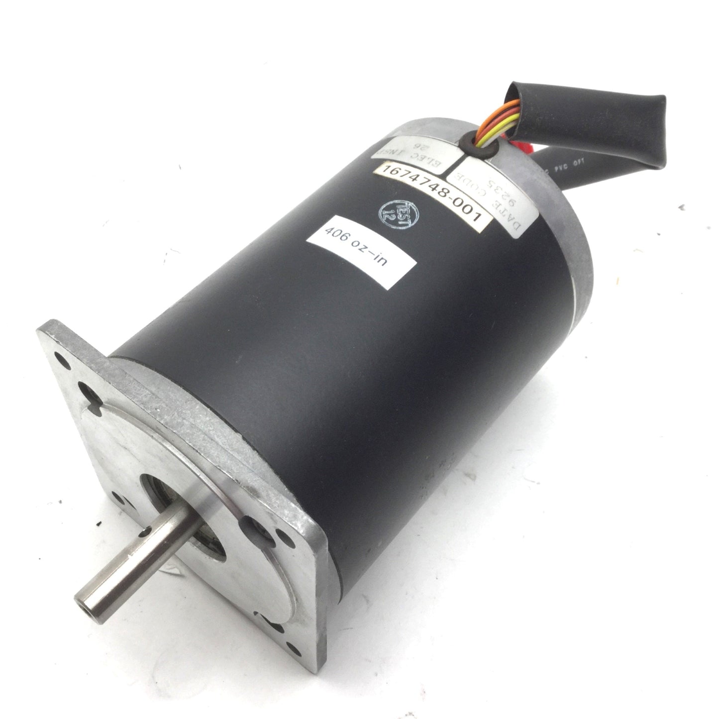 Used Pacific Scientific H33NRET-TDN-NS-00 Sigma Stepper Motor, 3/8" Shaft, NEMA 34