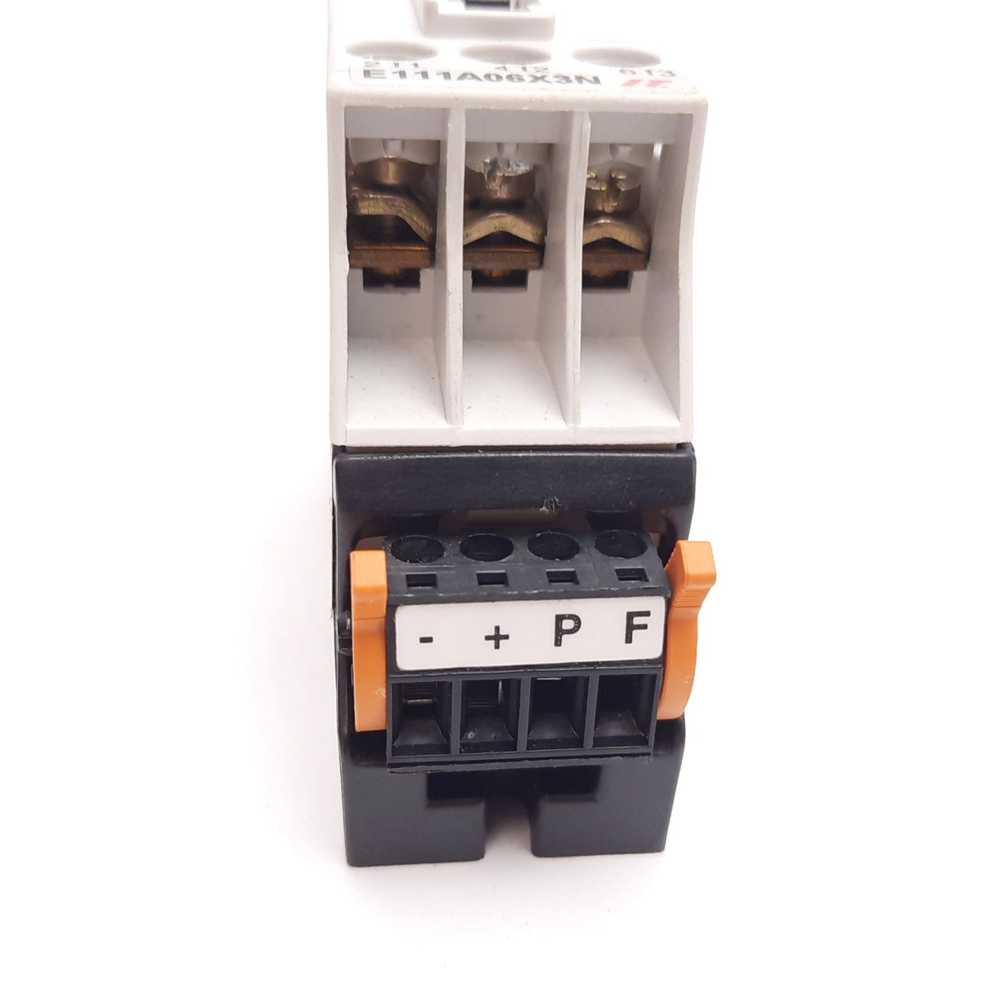 Used Eaton Cutler Hammer E111A06X3N Motor Control Contactor 6A 600VAC, 24VDC Coil