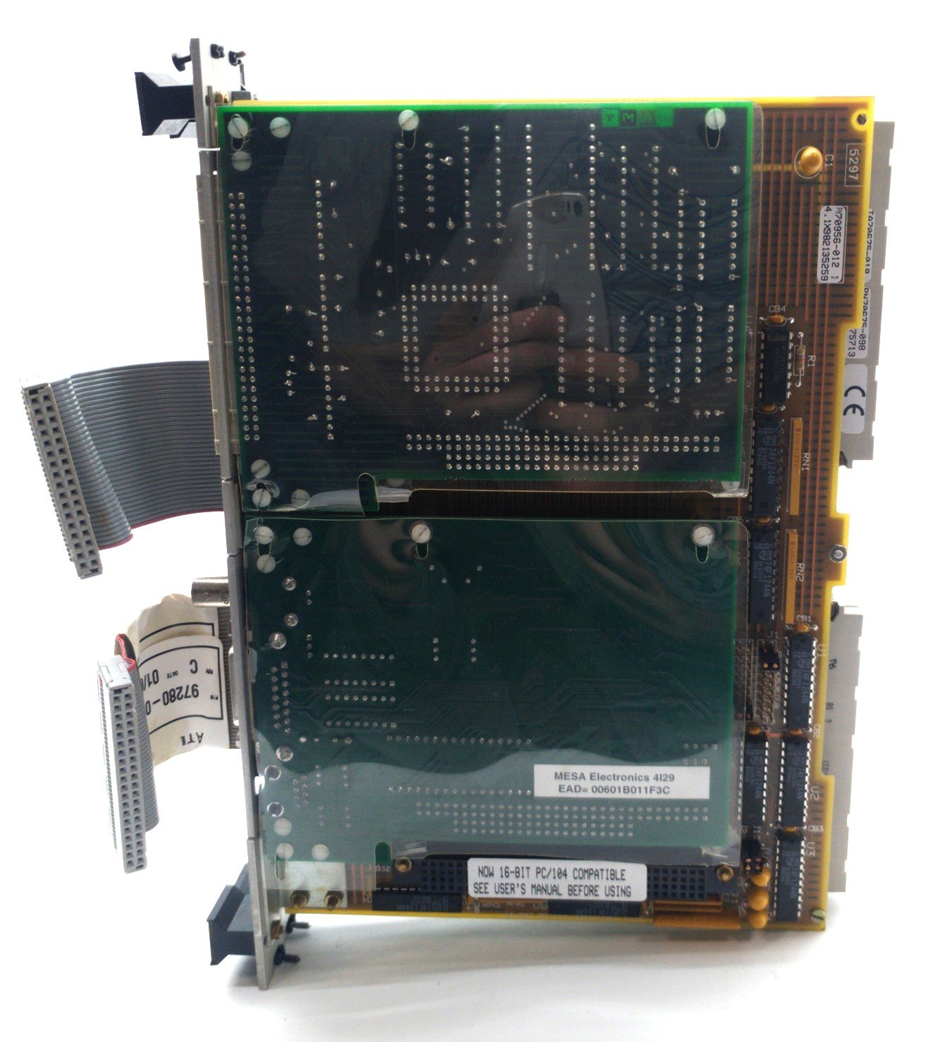 Used Xycom XVME-675 & XVME-956 Computer Module, Intel 100Mhz, SCSI & Networking, VGA