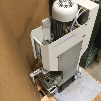 For parts or not working Komax MCI 711 Crimping Press, Power: 230VAC 1-Phase, Force: 20kN 4500 lbf