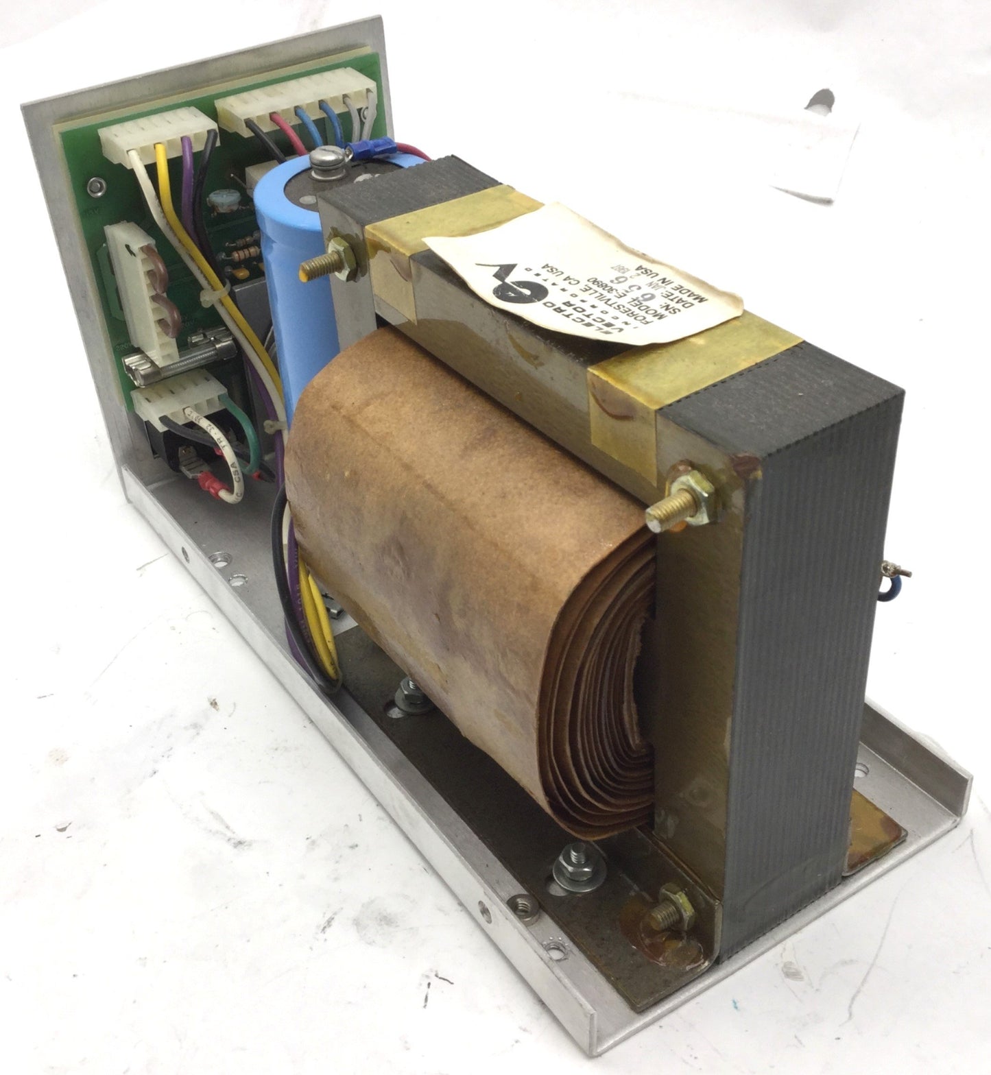 Used Compumotor 90/9 VDC Power Supply Output: 90VDC & 9VDC Input: Selected by Jumper