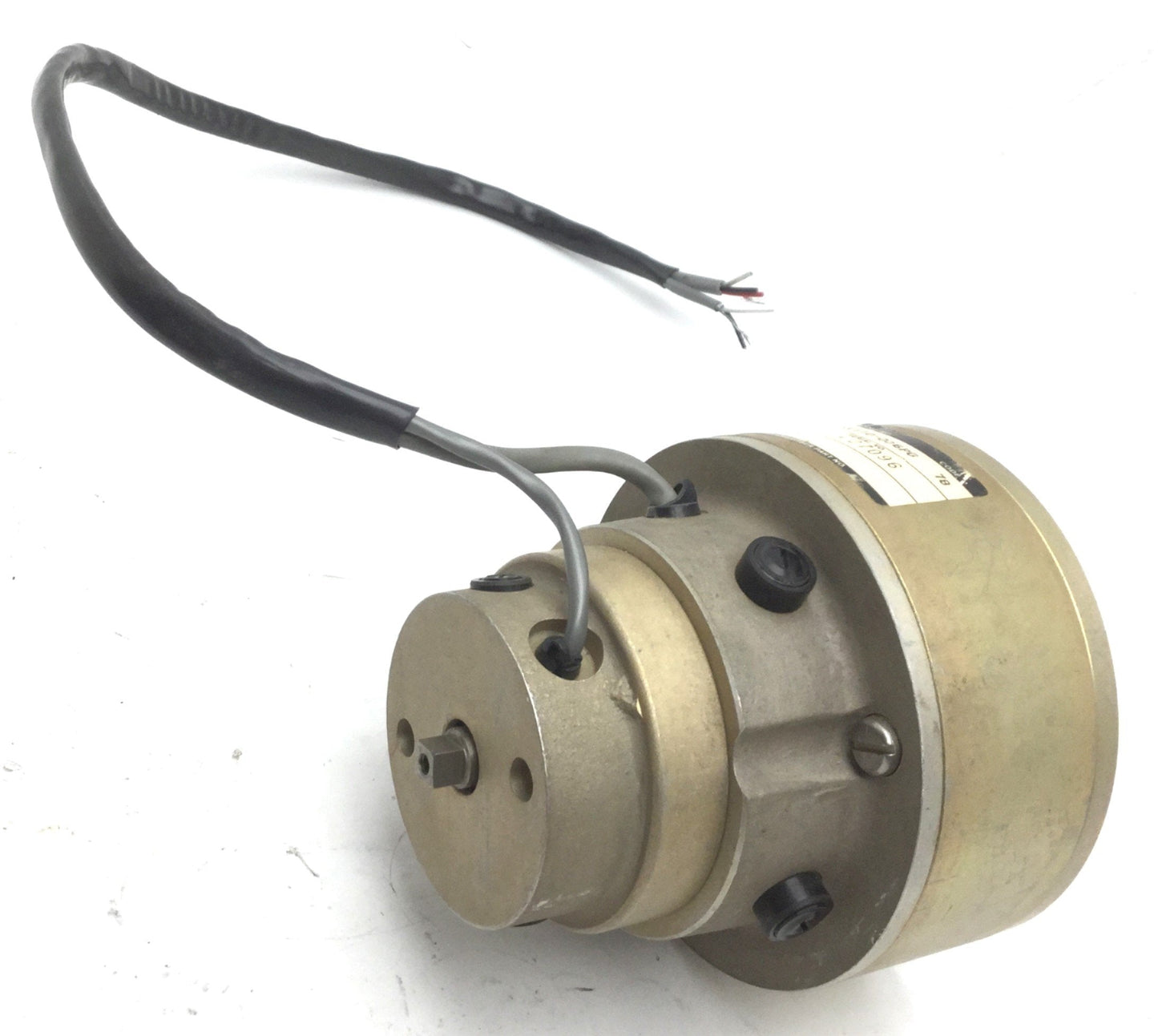 Used EG&G Torque Systems MT-5110-006PG PM Field DC Servo Motor 3/8-7/16" Shaft Dia