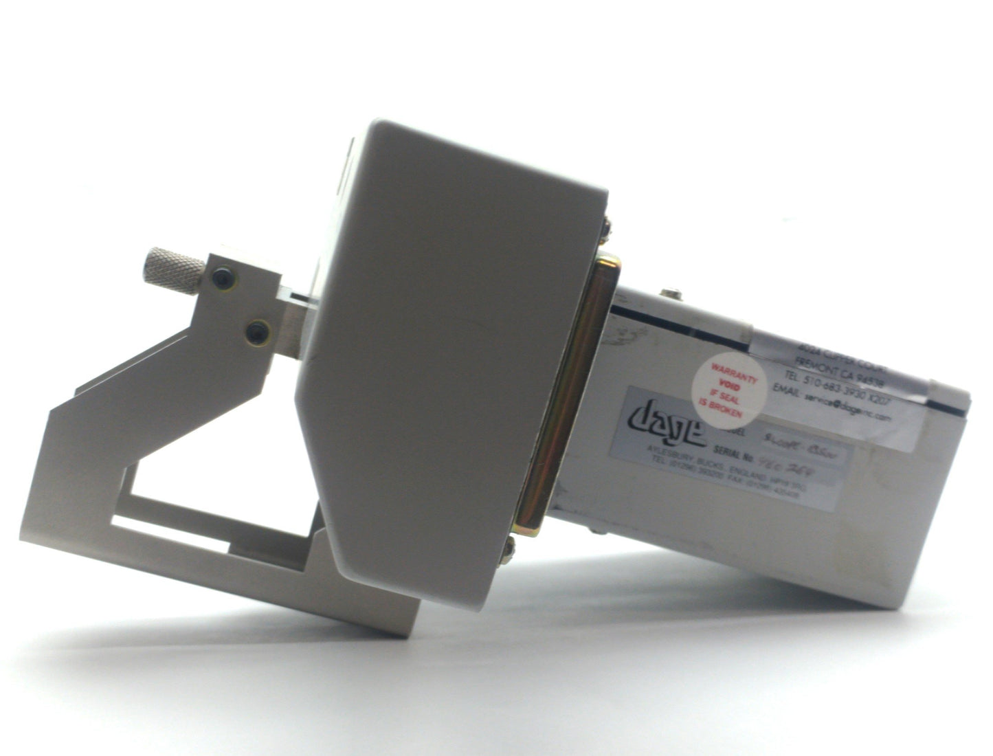 Used Dage 2400PC-BS500 Bondtester Shear Load Cell Cartridge, 500g Capacity, DB25