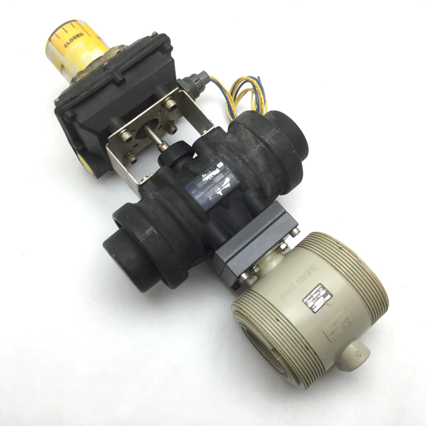 Used Asahi America CP79PSNST Pneumatic Actuator Spring Return, 1040N & Duo-Bloc 21