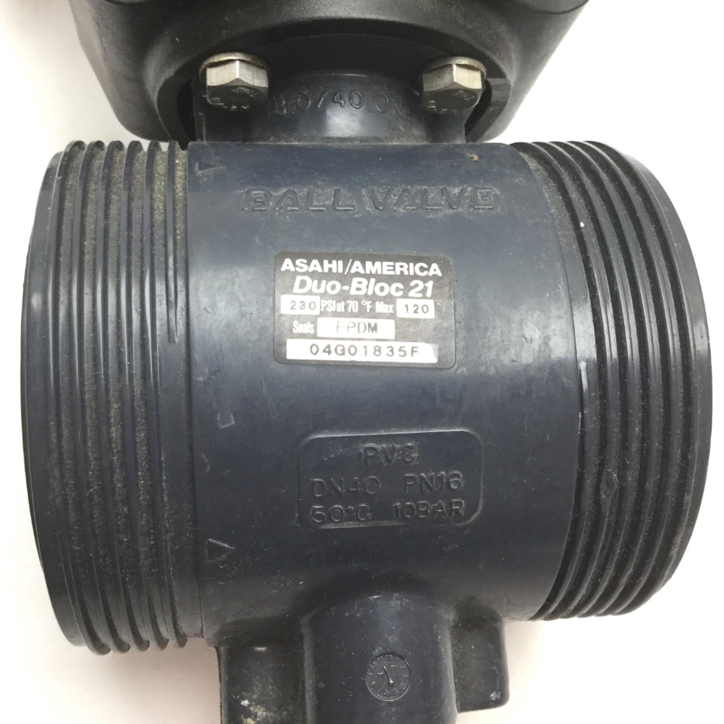Used Asahi America BP79M2PSNST Pneumatic Actuator Spring Return, 1040N & Duo-Bloc 21