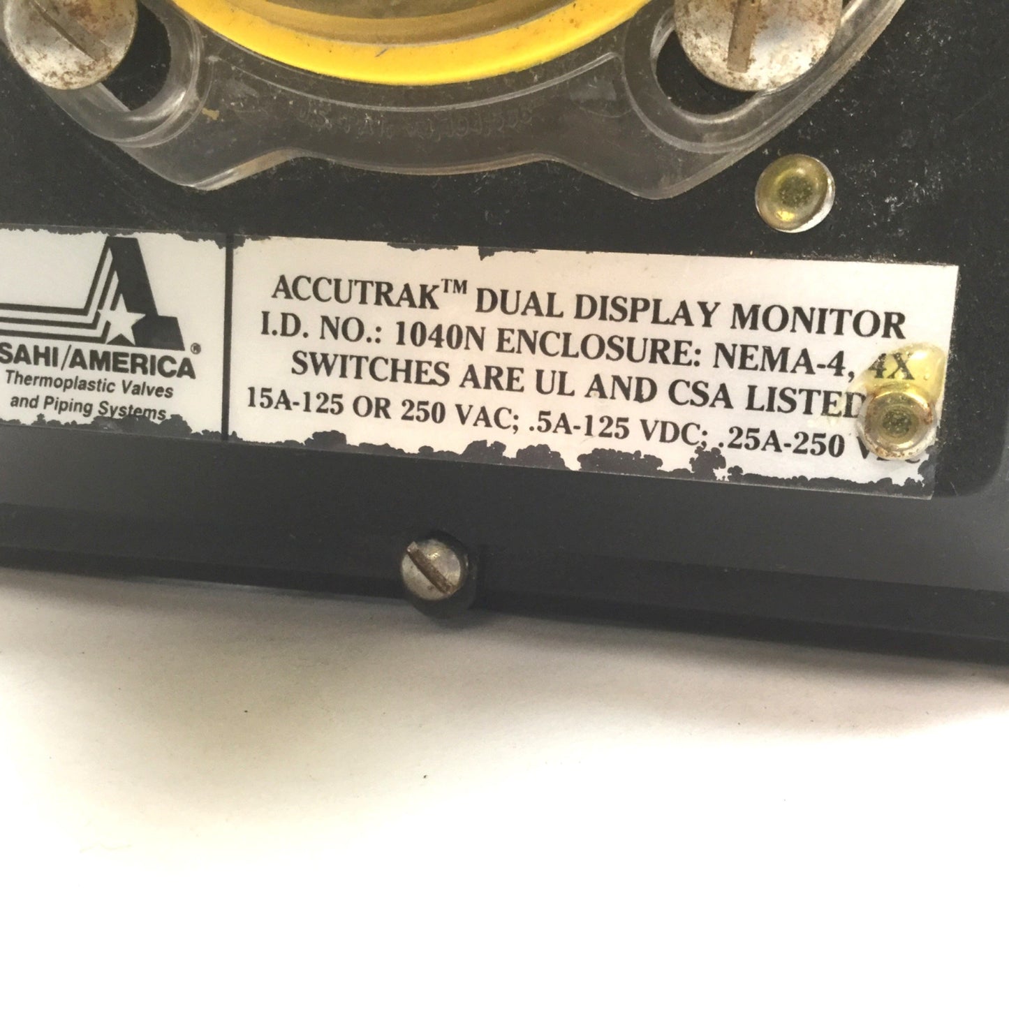 Used Asahi America BP79PSNST Pneumatic Actuator Spring Return, 1040N & Duo-Bloc 21