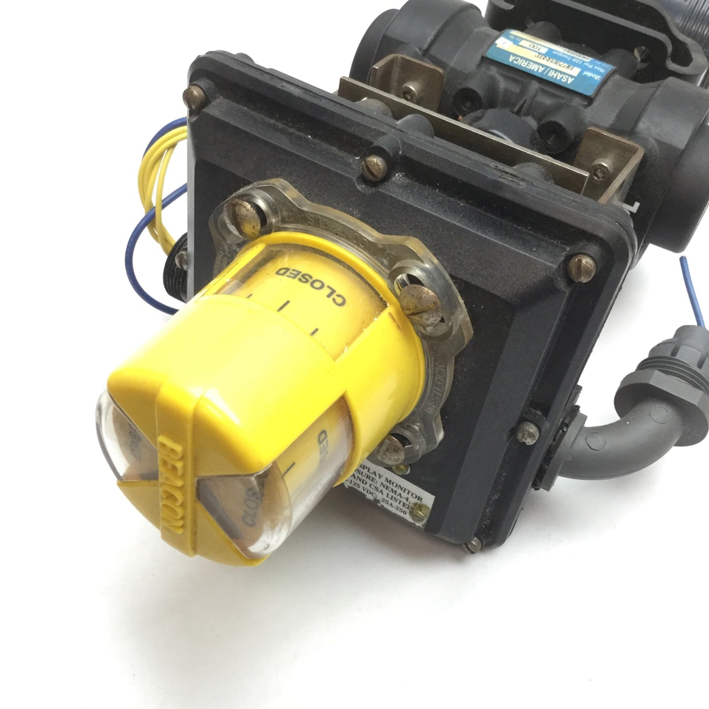 Used Asahi America BP79PSNST Pneumatic Actuator Spring Return, 1040N & Duo-Bloc 21