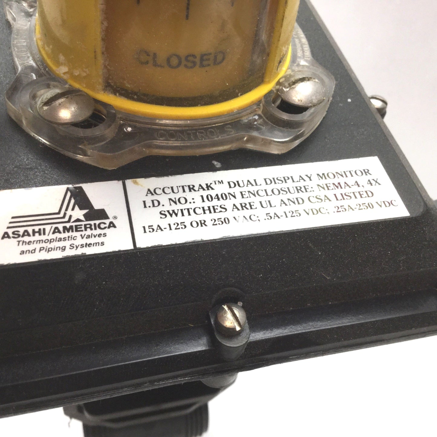 Used Asahi America AP79PSNST Pneumatic Actuator Spring Return, 1040N & Duo-Bloc 21