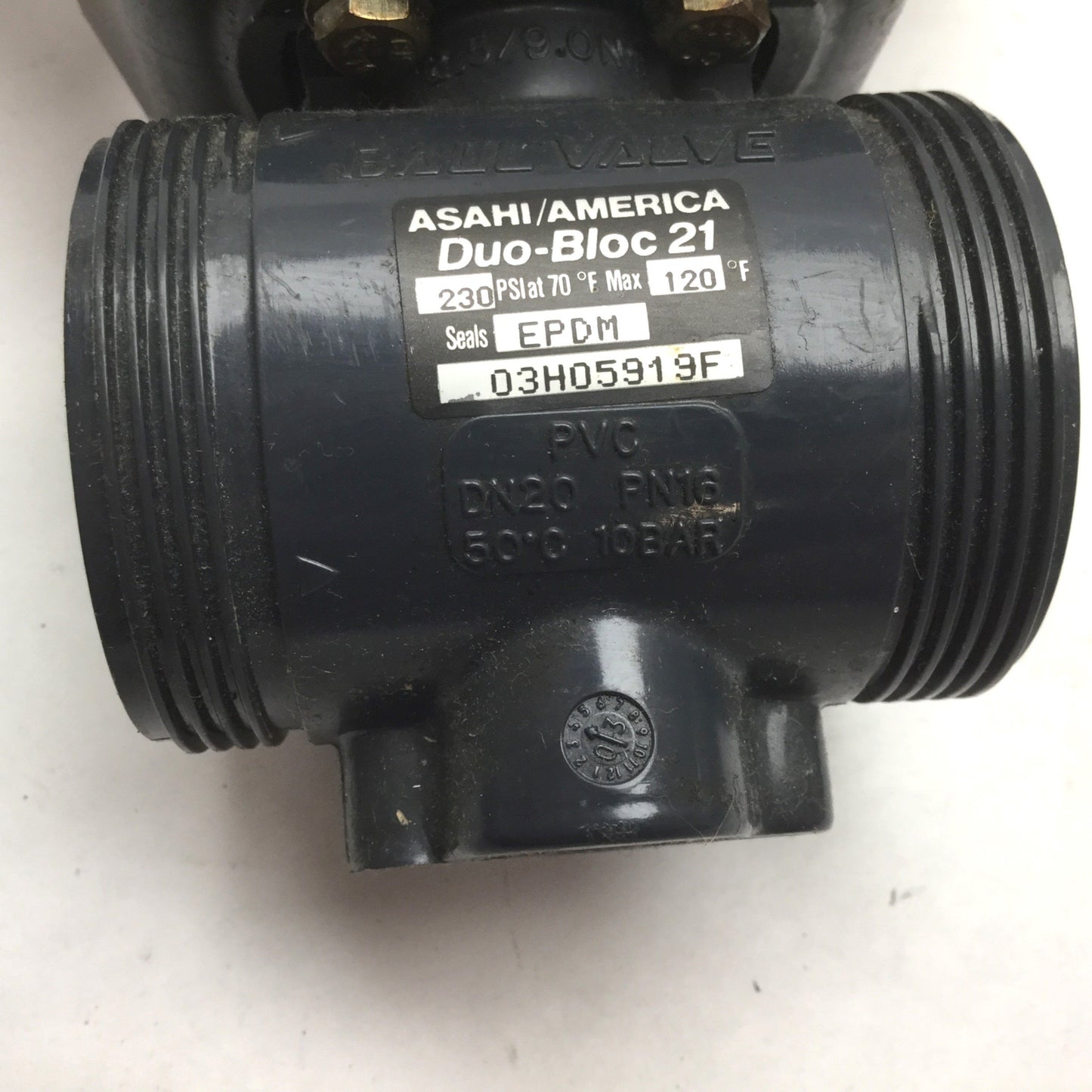 Used Asahi America AP79PSNST Pneumatic Actuator Spring Return, Duo-Bloc 21 & 1040N