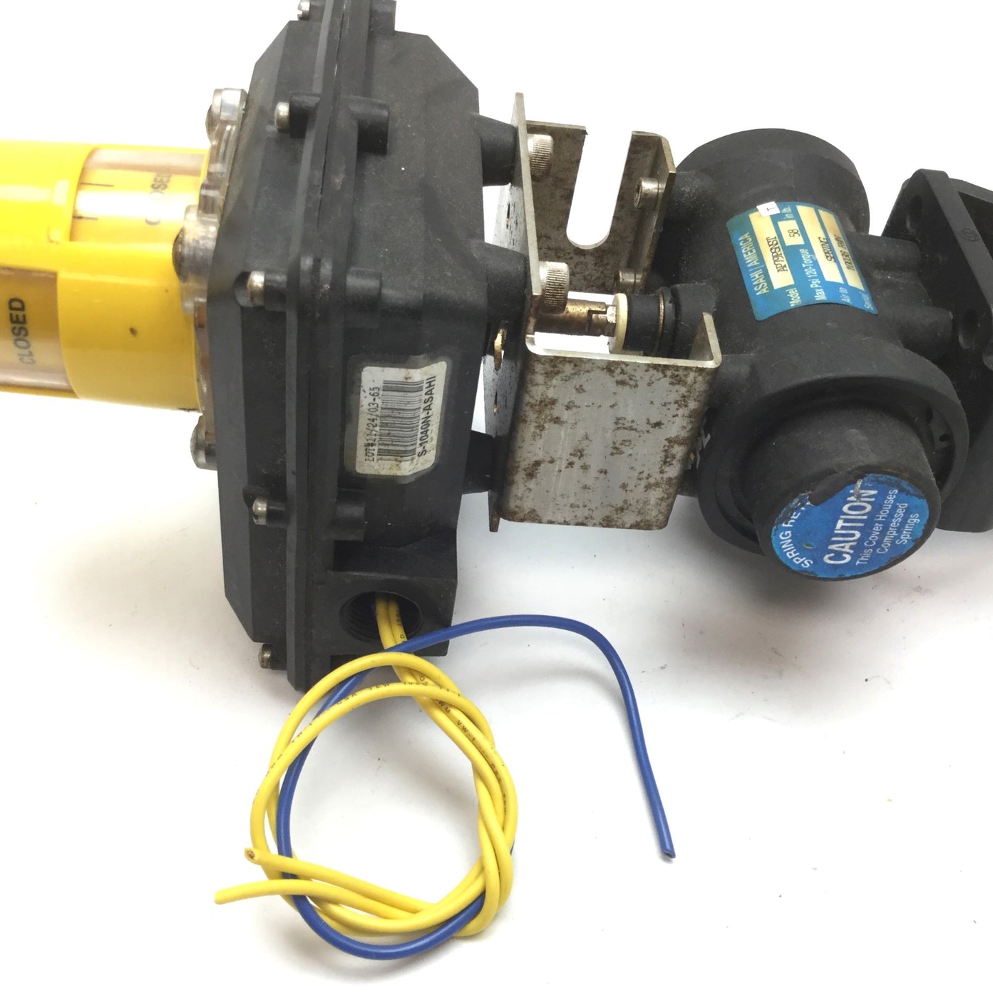 Used Asahi America AP79PSNST Pneumatic Actuator Spring Return, Duo-Bloc 21 & 1040N