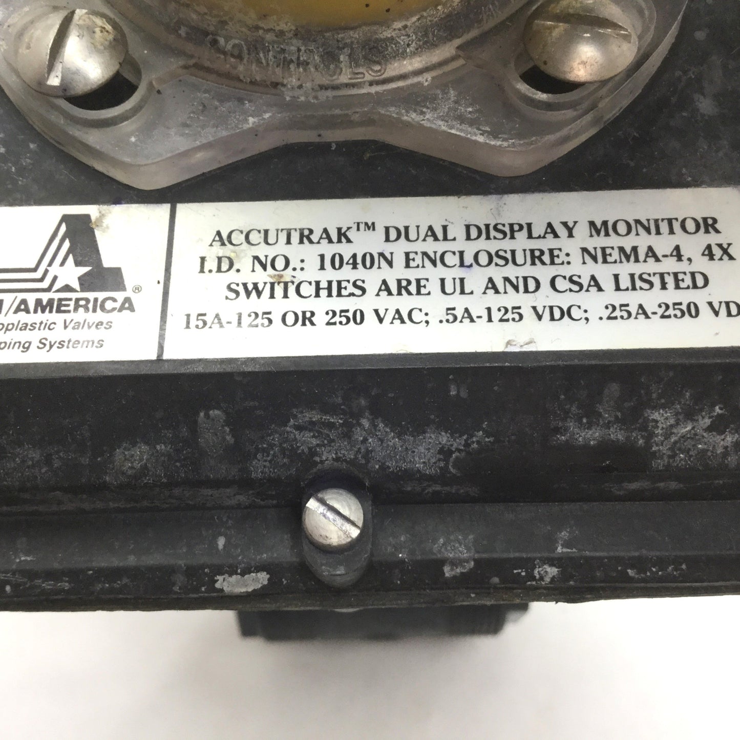 Used Asahi America CP79PSN Pneumatic Actuator Spring Return, 1040N & Duo-Bloc