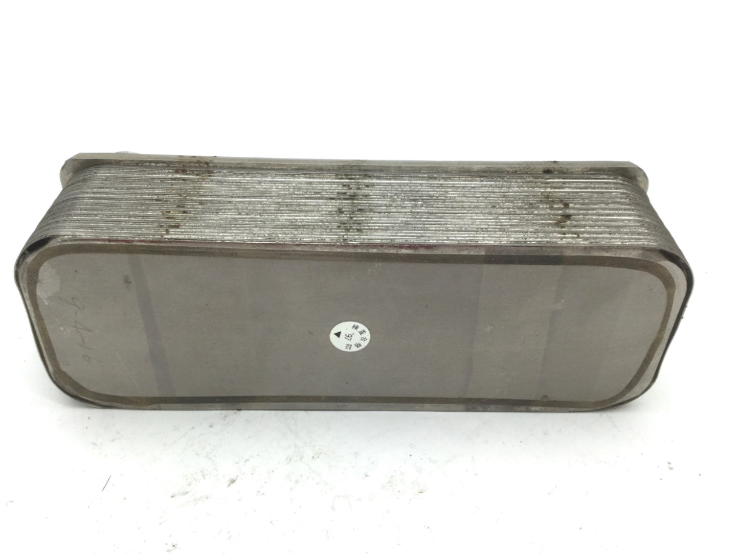Used Hisaka BHE-005-P-25 Plate Heat Exchanger 316 Stainless 200°C 10.5kg/cm², 0.283m²