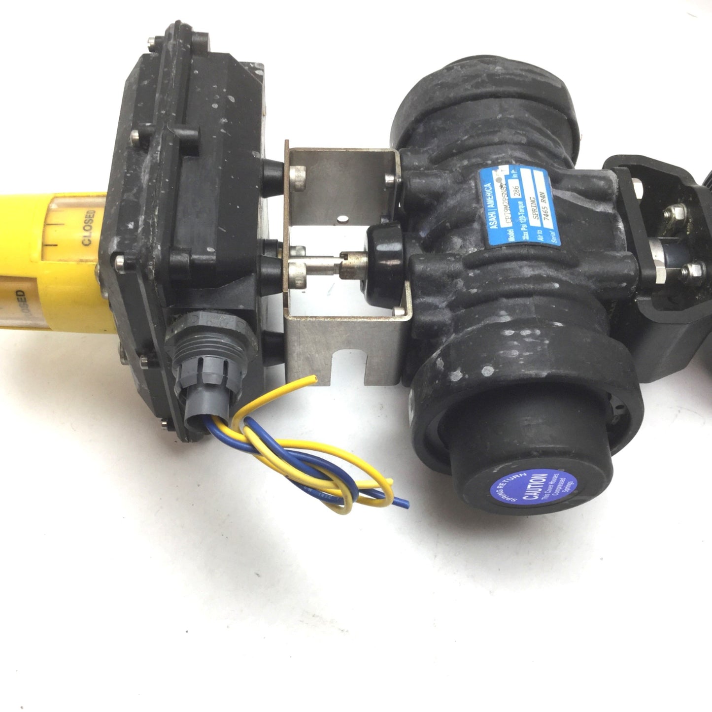 Used Asahi America CP79M2PSNST Pneumatic Actuator Spring Return, 1040N & Duo-Bloc 21