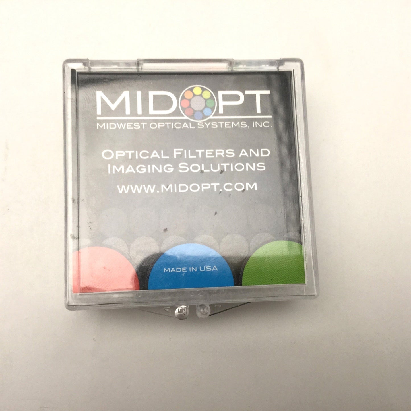 New MIDOPT BP880-S25.4 NIR (Near Infrared) Bandpass Filter 845-930nm 25.4 Slip Mount
