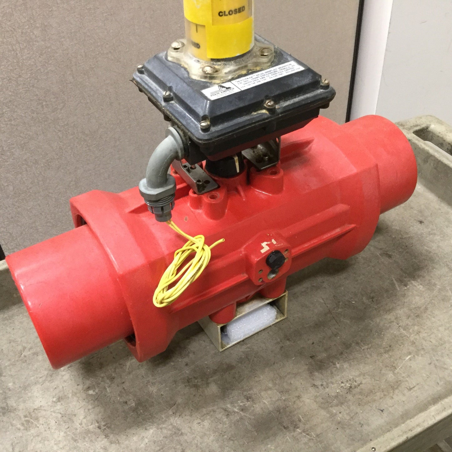 Used Asahi America E79M2PFSNST Pneumatic Actuator Spring Return 1040N Display Monitor