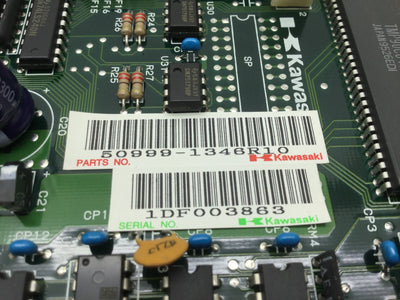 Used Kawasaki 50999-1346R101 Robot Processor Control Circuit Board, For A50F