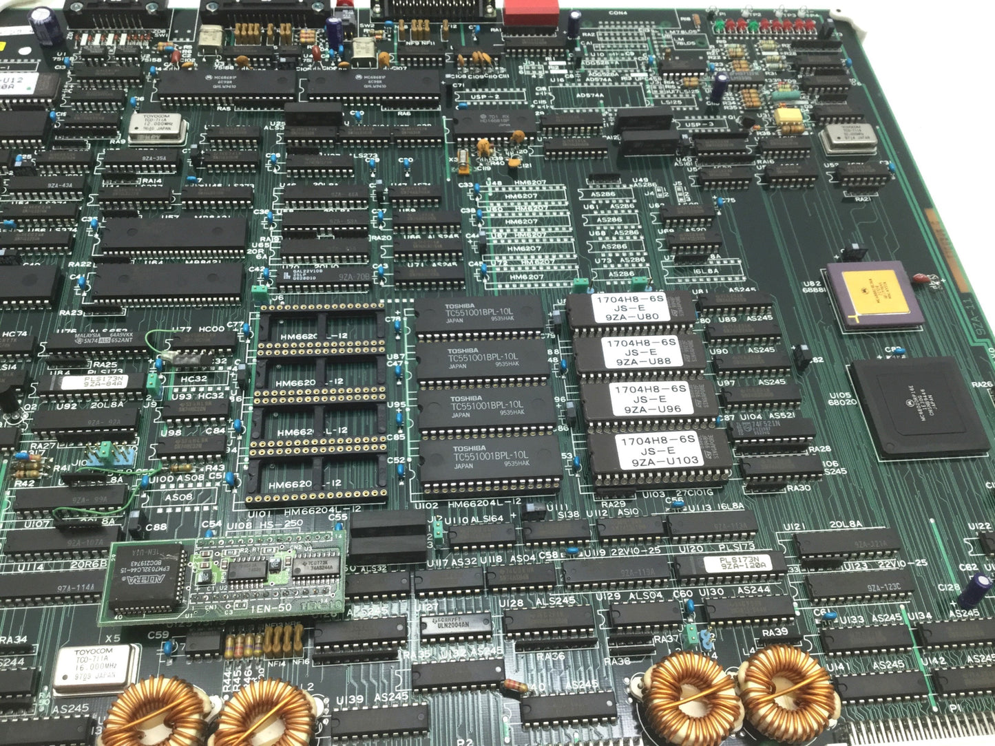 Used Kawasaki 50999-1484R1C 9ZA-51 Robot Processor Board, For A50F *No Batteries*