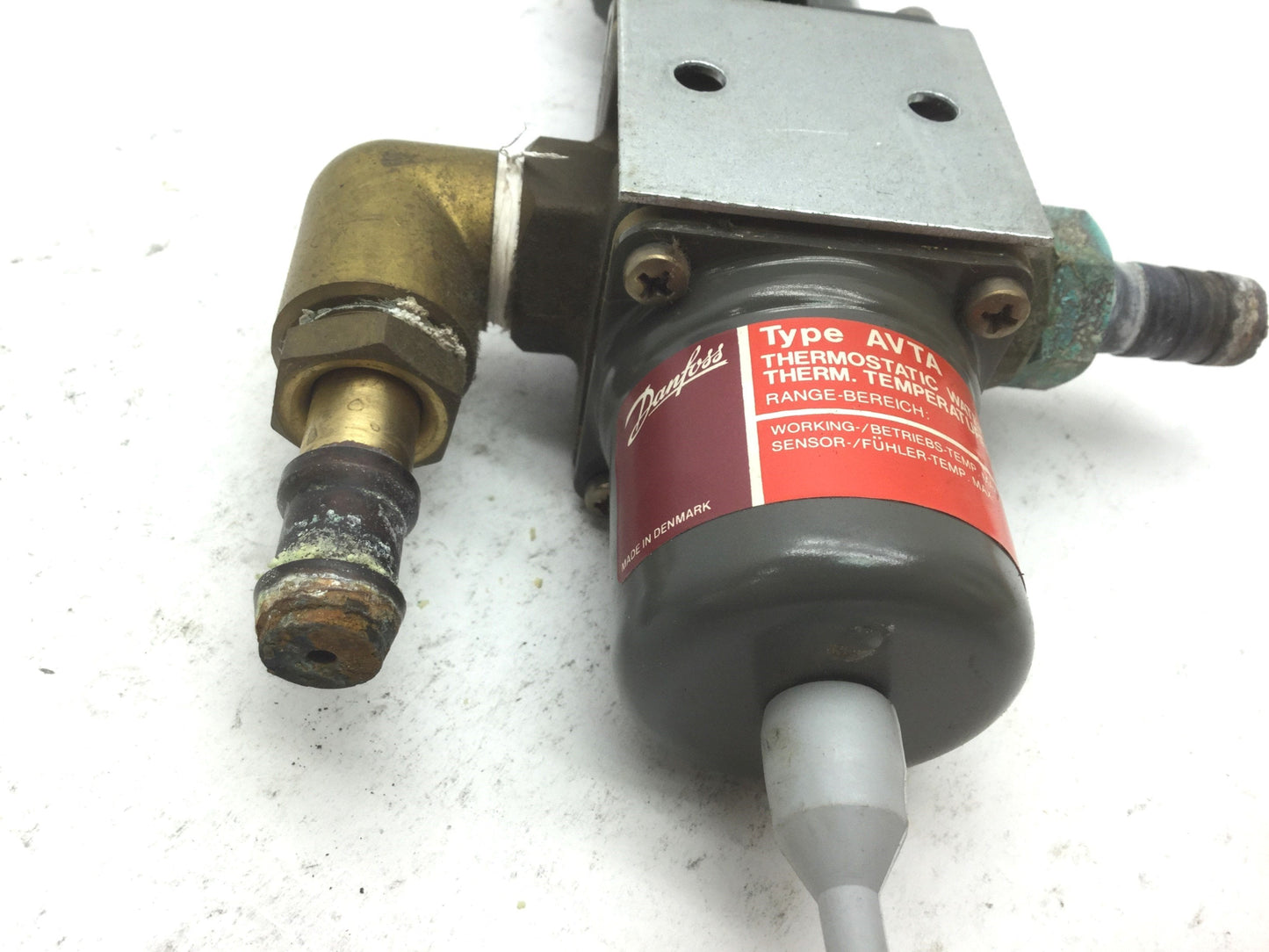 Used Danfoss AVTA Thermostatic Water Valve, Temp Range: 0-30°C, Max Temp: 130°C