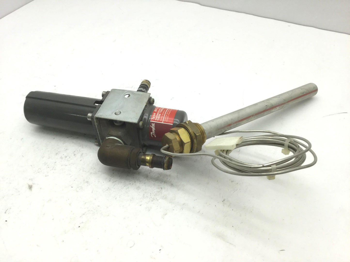 Used Danfoss AVTA Thermostatic Water Valve Temp Range: 0-30°C, Max Temp: 130°C