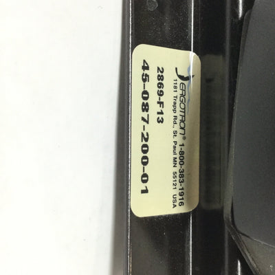 Used Ergotron 45-087-200-01 Flat Panel Monitor Vertical Wall Mount Arm, VESA 75mm