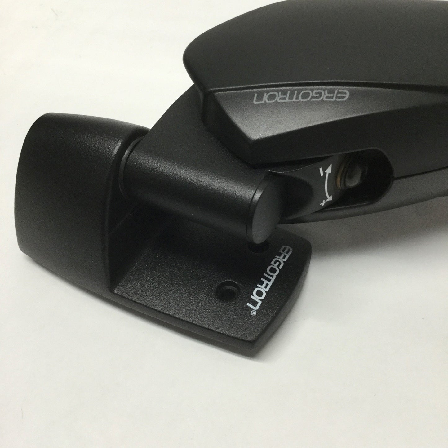 Used Ergotron 45-087-200-01 Flat Panel Monitor Vertical Wall Mount Arm, VESA 75mm