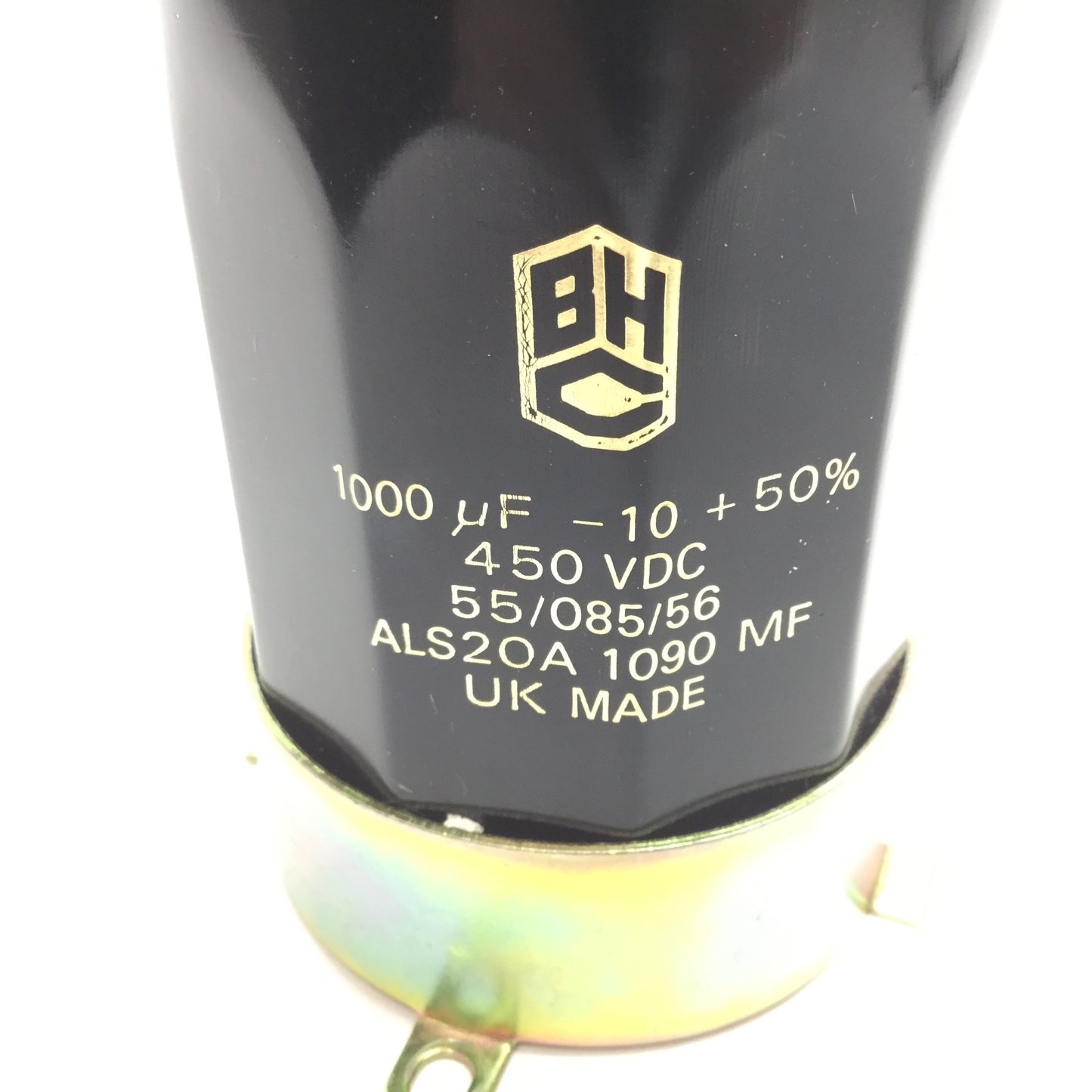 Used BHC ALS20A 1090 MF Capacitor 1000uF - 10 + 50%, 450VDC