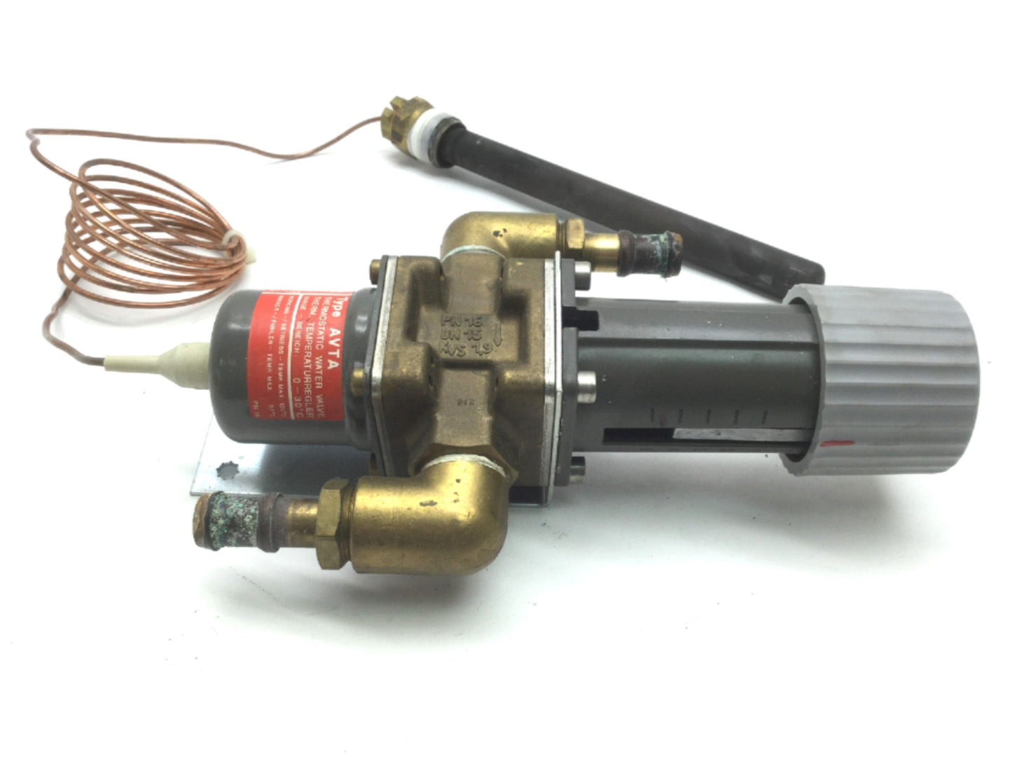 Used Danfoss AVTA Thermostatic Water Valve, Range: 0-30°C Max Temp: 130°C