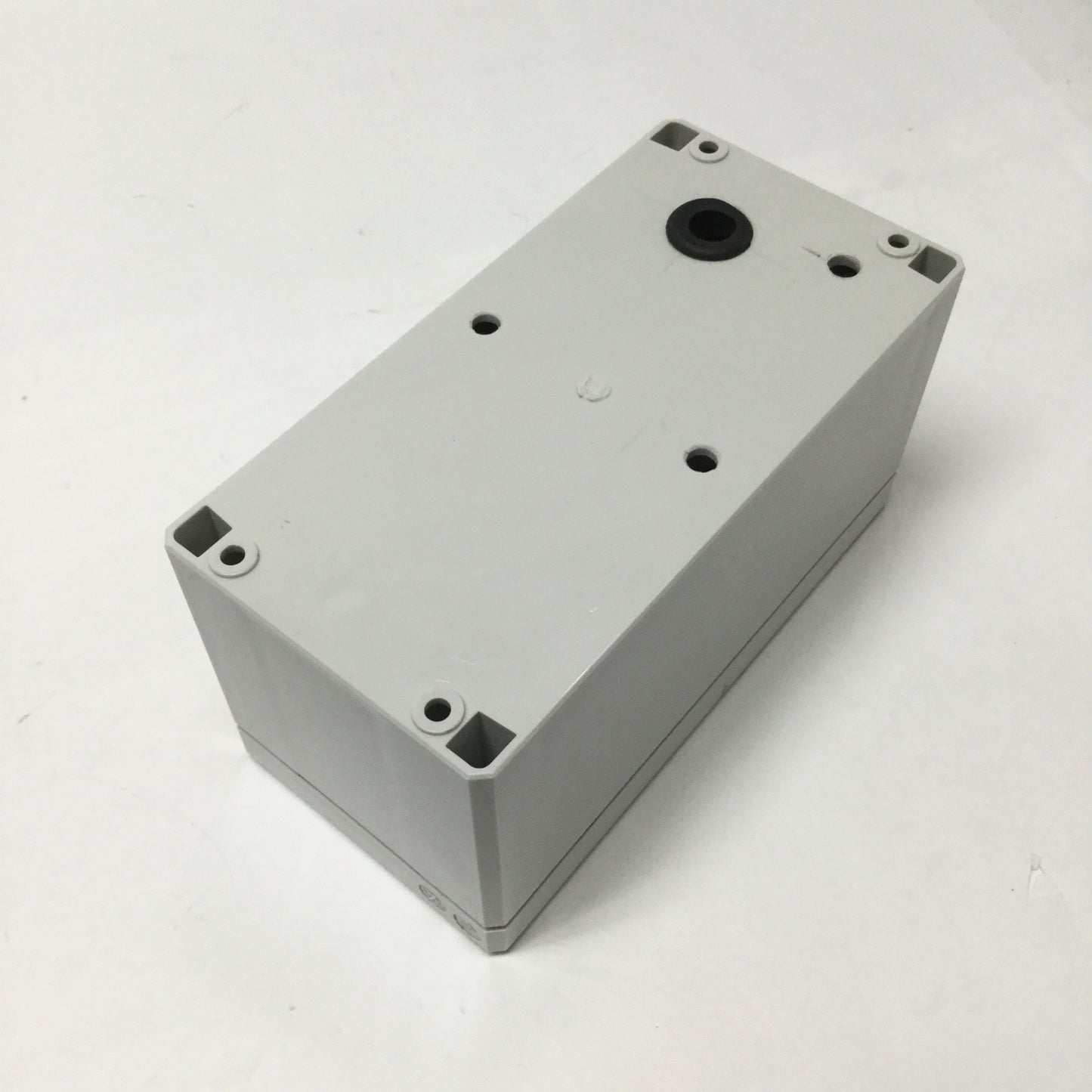 Used Hoffman Q-1689PCD Pushbutton Polycarbonate Enclosure Box 153 x 73 x 79mm