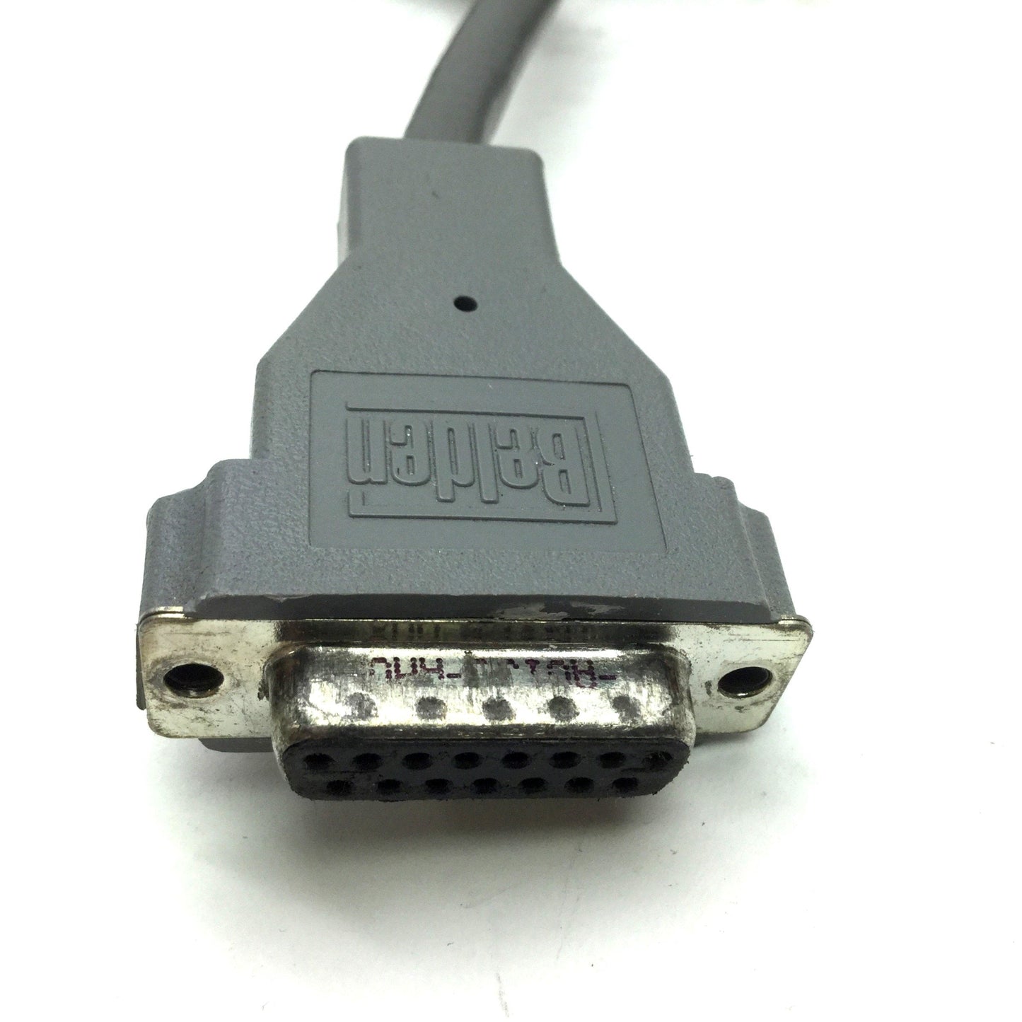 Used Belden 49746A 060SW S-Sub 15 Pin Cable, Length: 10', Shielded