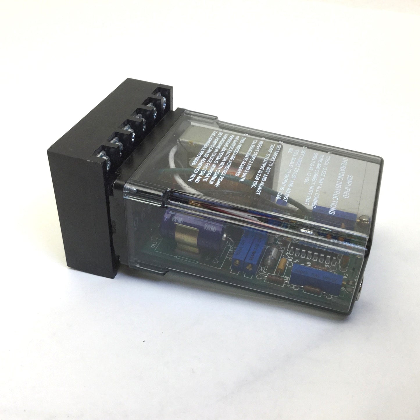 Used Electro Corp PA115-60 Prox Sensor Transducer Input: 115VAC Output: 0-10V @ 1mA