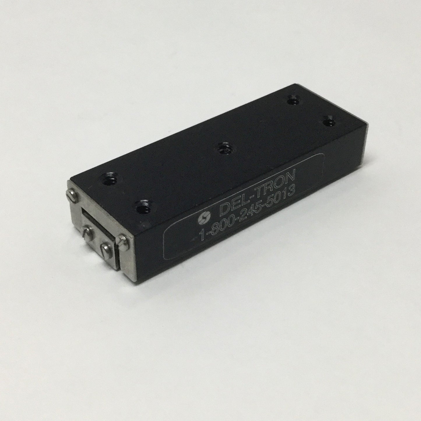 Used Del-Tron RE-2 Crossed Roller Linear Slide, 1" Travel Stroke, 78lb Rating