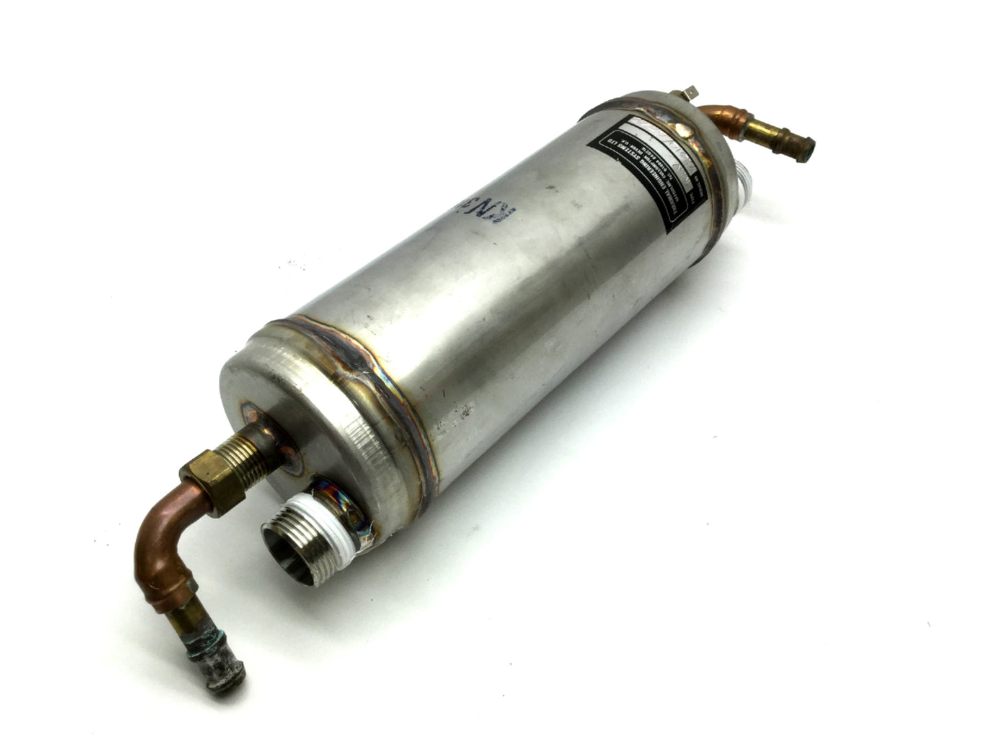 Used Thermal Engineering K/S Heat Exchanger SS 316 L 50-185C
