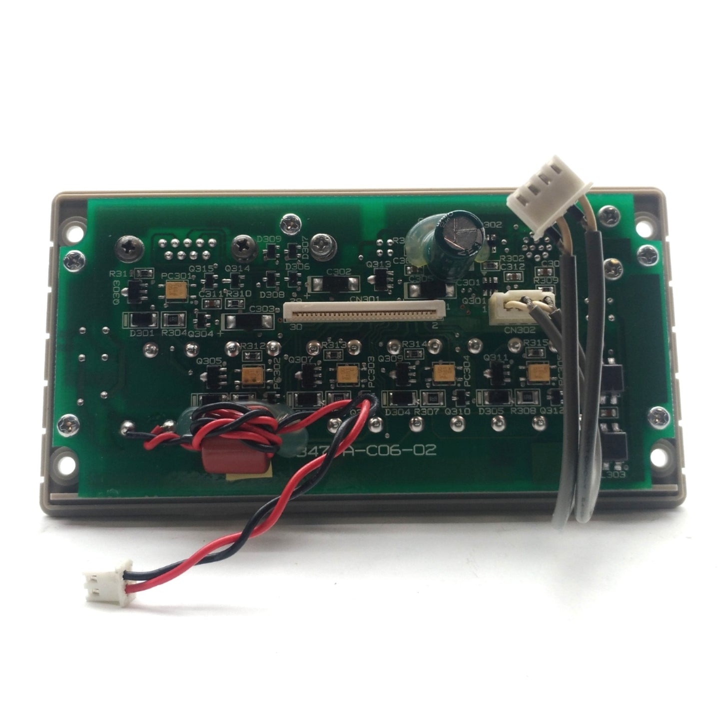 Used Keyence 347-A-C06-02 VG-301 Rear Panel & Control Board