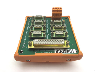 Used Adept MP6-E 30330-12450 Motion Interface Panel, 6 Channels Din Rail Mount